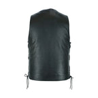 Mens Traditional Vest Heavy Duty Side Laces