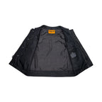 Dream Apparel Mens Motorcycle Club Vest Conceal Gun Pockets Heavy Duty Premium Leather