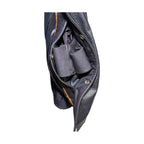 Mens Classic Motorcycle Club Vest With Gun Pockets