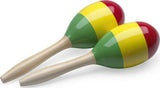 One Pair Of Large Wood Maracas New 3 D X 9.5 L