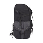 Dream Apparel Large Fine PVC Motorcycle Sissybar Bag With Studs