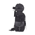 Dream Apparel Large Fine PVC Motorcycle Sissybar Bag With Studs