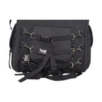 Dream Apparel Large Fine PVC Motorcycle Sissybar Bag With Studs