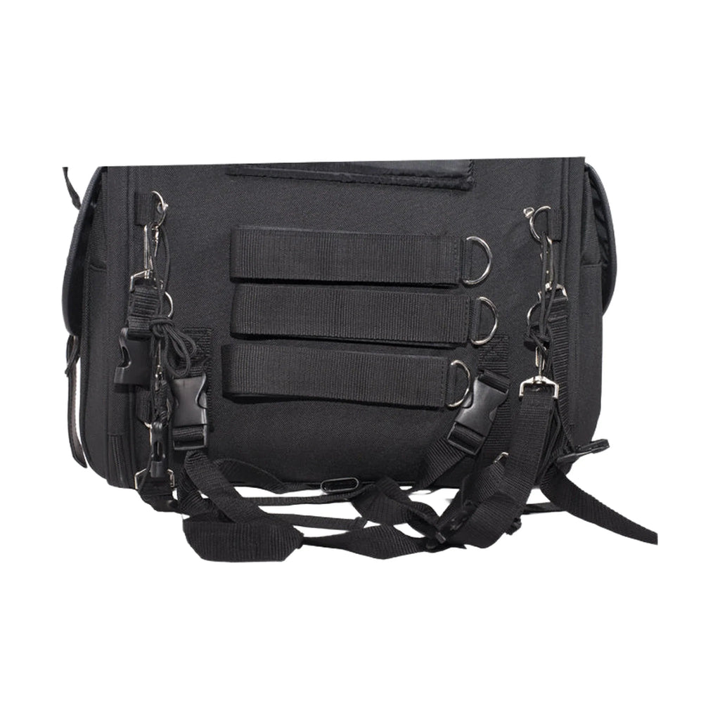 Dream Apparel Large Fine PVC Motorcycle Sissybar Bag With Studs
