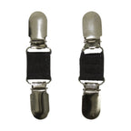 Biker Black Boot Clips