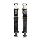 Skeleton Design Alligator Boot Clips Dream Apparel 6 Inch Stretch Steel Clips