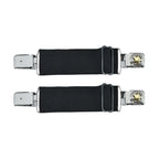 Texas Star Silver Boot Clip Dream Apparel Durable Elastic Boot Chain Clip