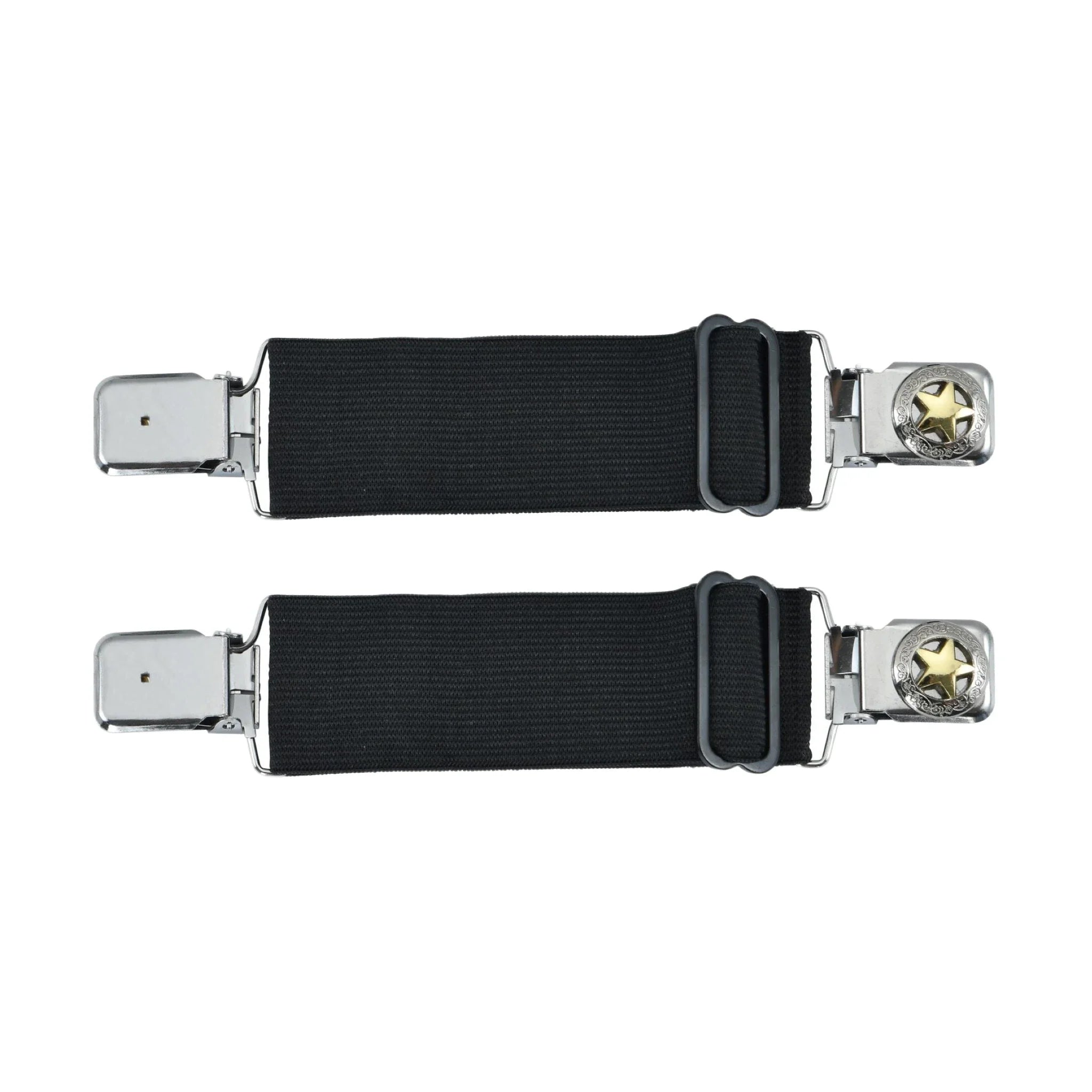 Texas Star Silver Boot Clip Dream Apparel Durable Elastic Boot Chain Clip