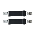 Skull Alligator Silver Boot Clip Dream Apparel Elastic Band Steel Clips