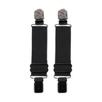 American Eagle Alligator Boot Clips Black Steel Durable Elastic Band