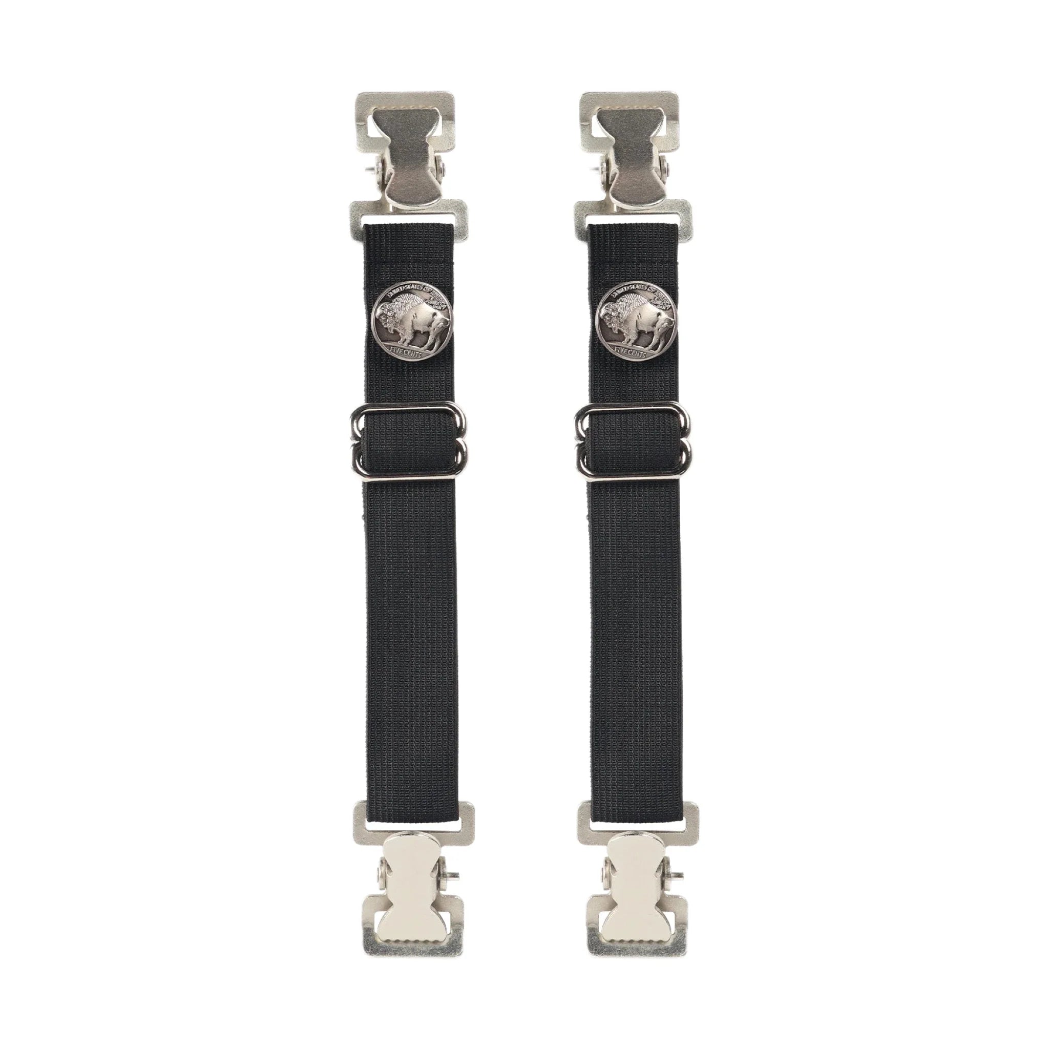 Buffalo Alligator Teeth Boot Clips Dream Apparel Heavy-Duty Adjustable Elastic Straps