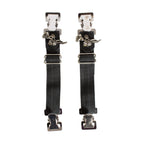 Rose Alligator Boot Clips Dream Apparel Durable Steel Clips 6 Inch Elastic