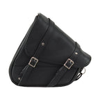 Leather Solo Swing Arm Bag Left Side