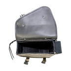 Dream Apparel Genuine Distressed Brown Leather Right Side Swing Arm Bag