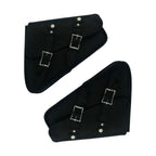 Premium Naked Leather Solo Swing Arm Bag Left Side