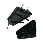 Premium Naked Leather Solo Swing Arm Bag Left Side