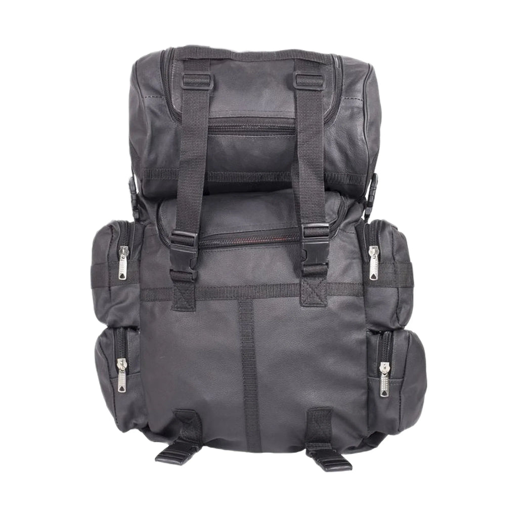 Premium Leather Adventure Sissy Bar Bag