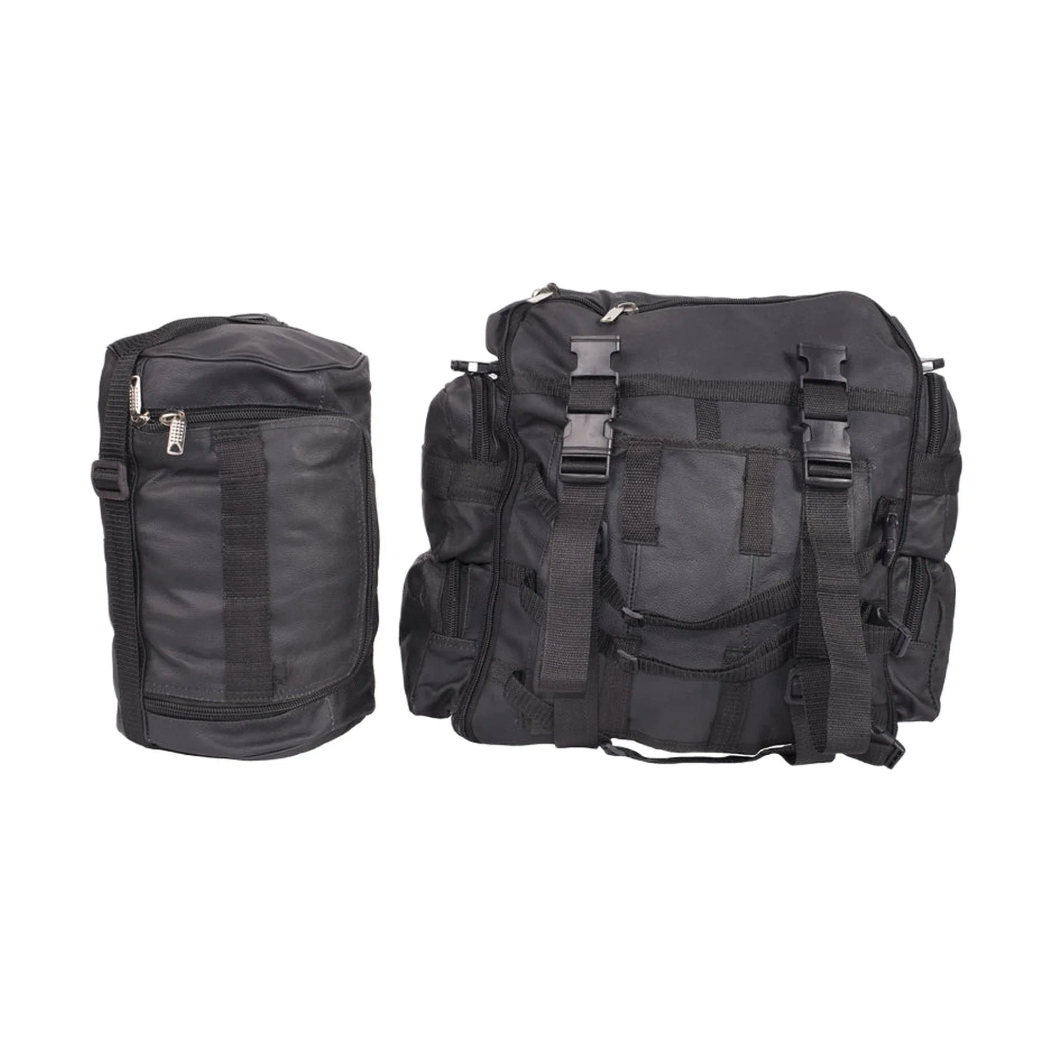 Premium Leather Adventure Sissy Bar Bag
