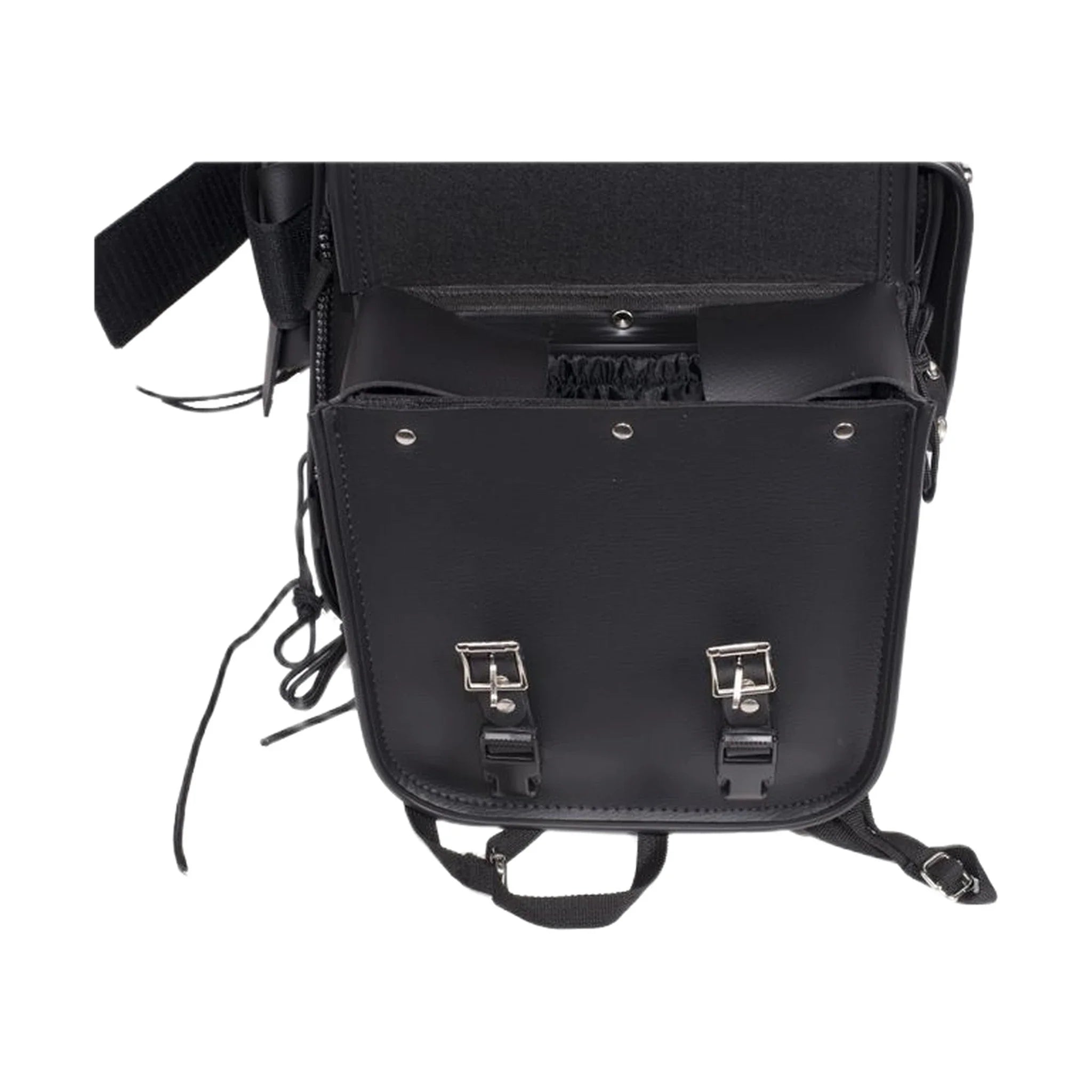 Motorcycle Sissy Bar Bag With Removable Side Bags