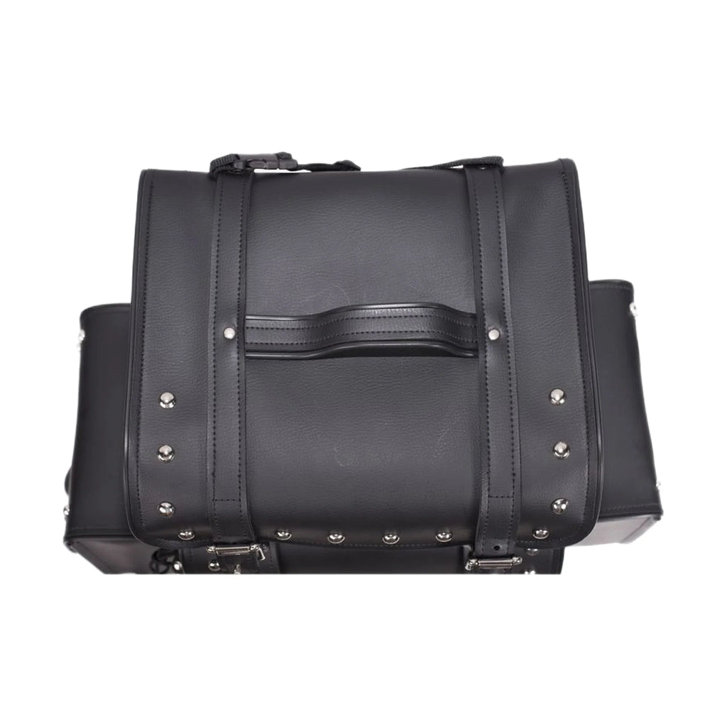 Motorcycle Sissy Bar Bag With Removable Side Bags