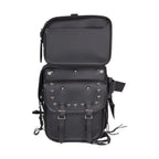 Motorcycle Sissy Bar Bag With Removable Side Bags