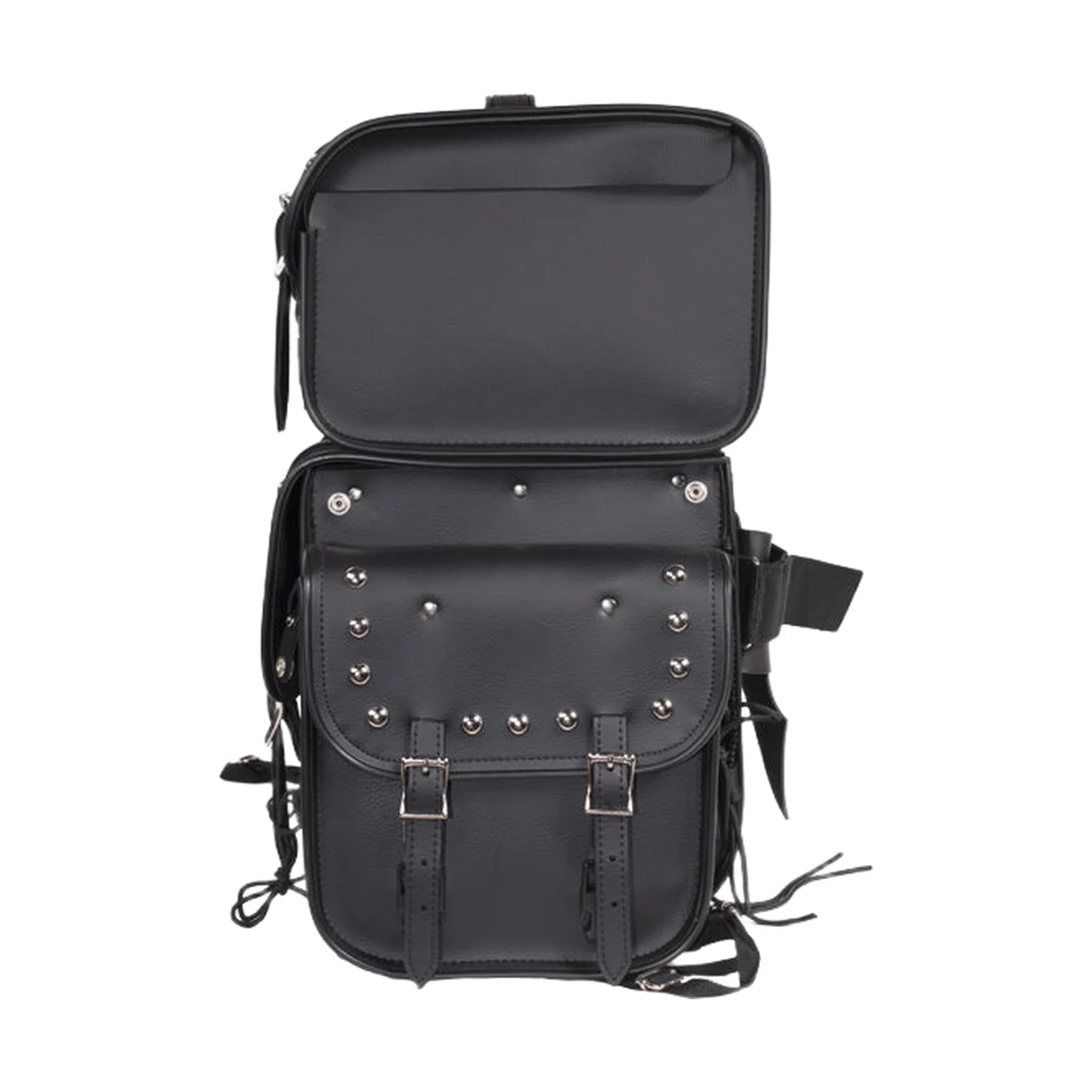Motorcycle Sissy Bar Bag With Removable Side Bags