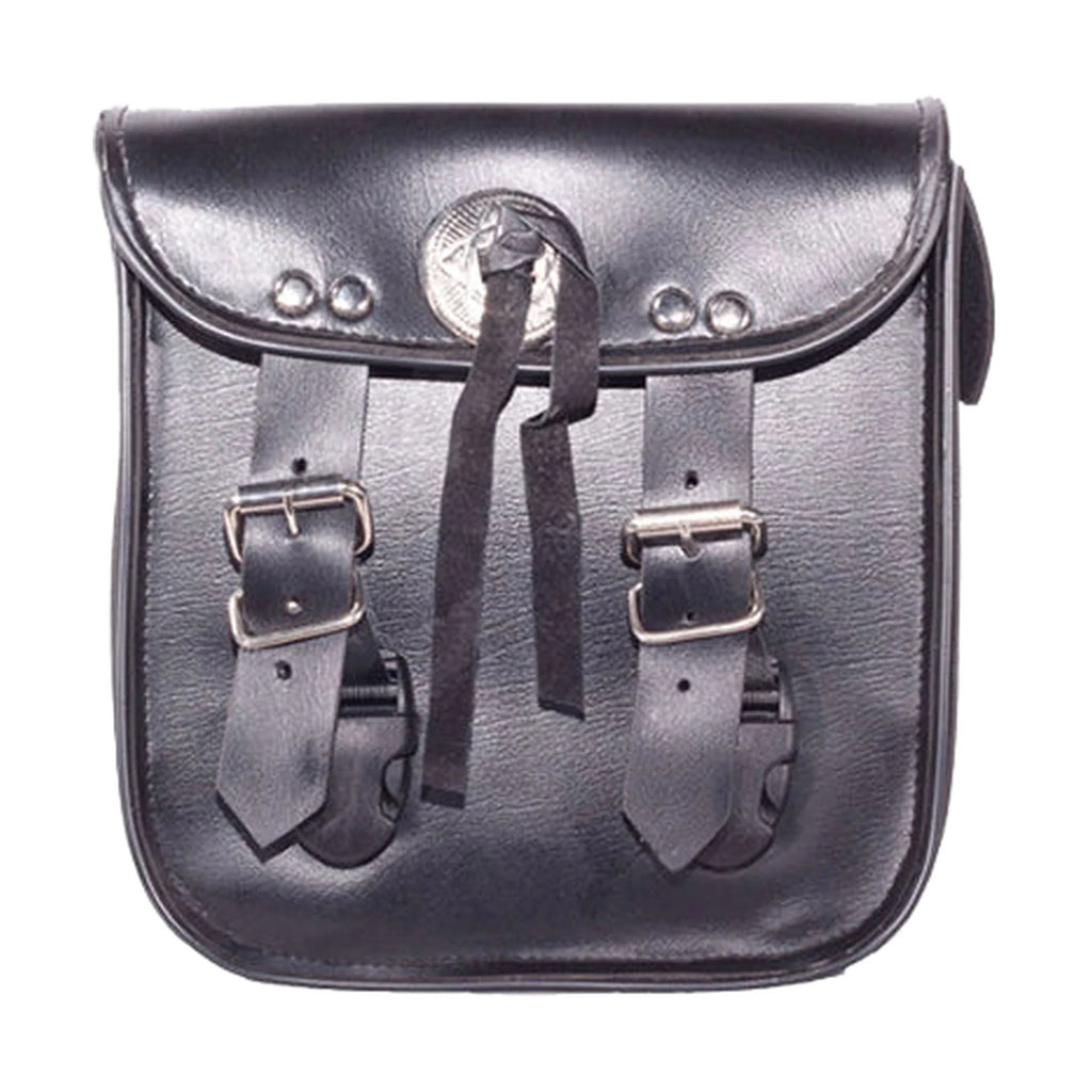 PVC Motorcycle Sissy Bar Bag With Concho