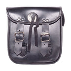 PVC Motorcycle Sissy Bar Bag With Concho