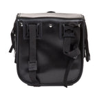 Leather Motorcycle Sissy Bar Bag With Fringes, & Concho