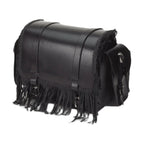 Motorcycle Sissy Bar Bag With Braid & Fringe