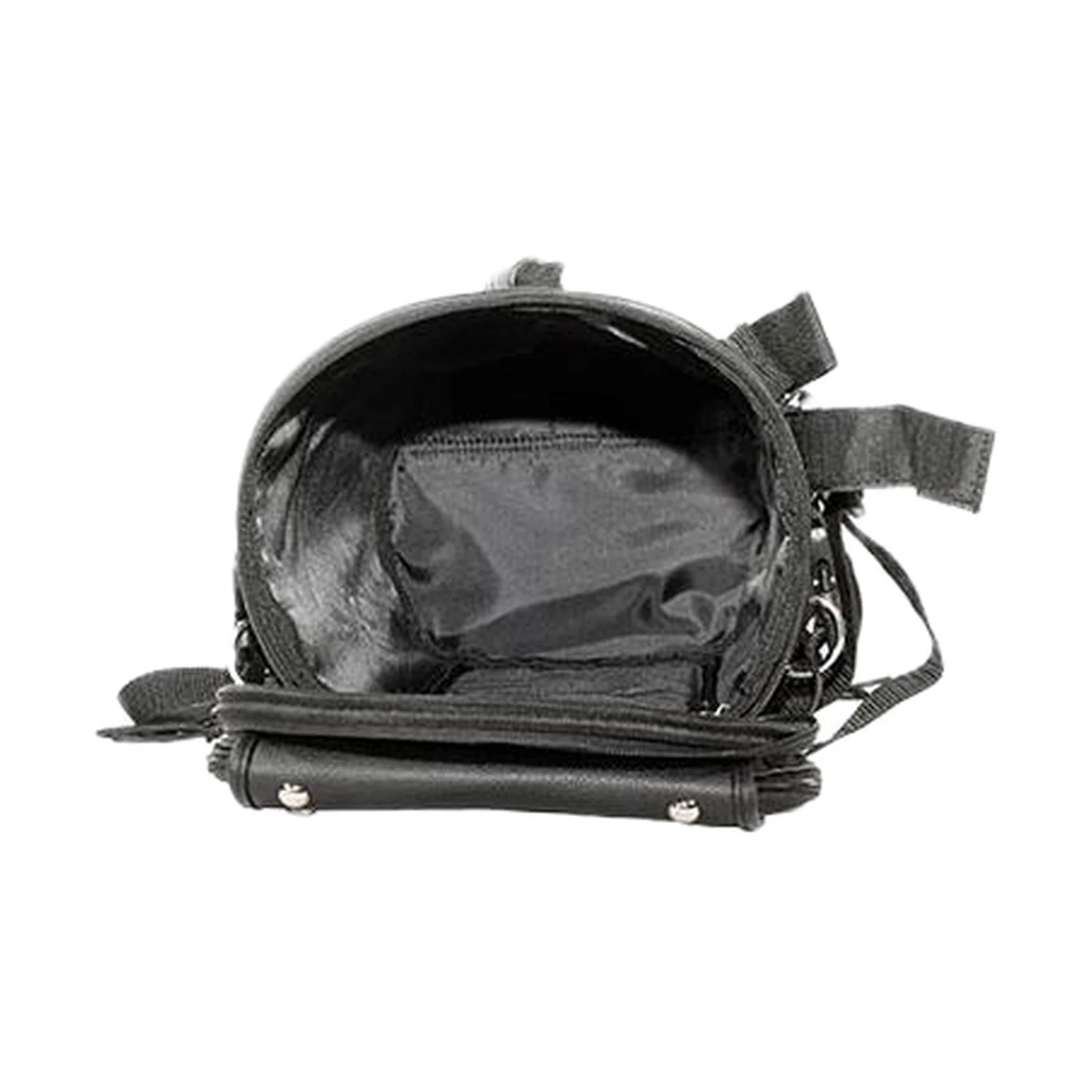 Round Motorcycle Duffle Bag Universal Fit PVC 17x9.5x8.5 UV Protected Storage