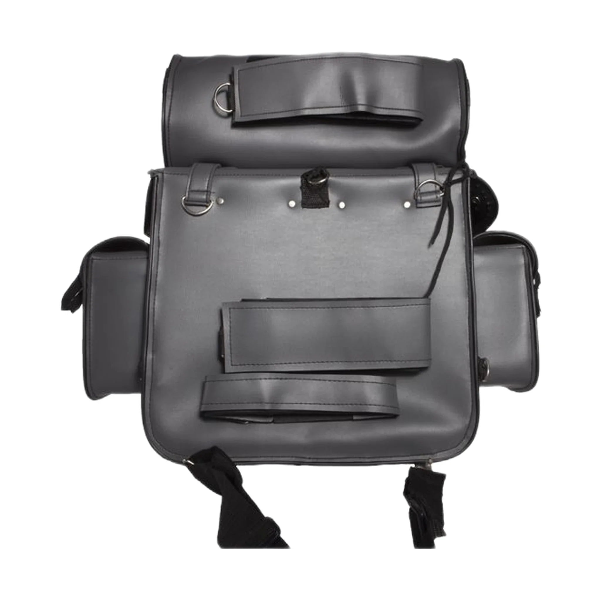 Gray Motorcycle Sissy Bar Bag