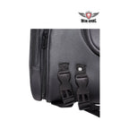 Medium Motorcycle Sissy Bar Bag / Trunk With Skull