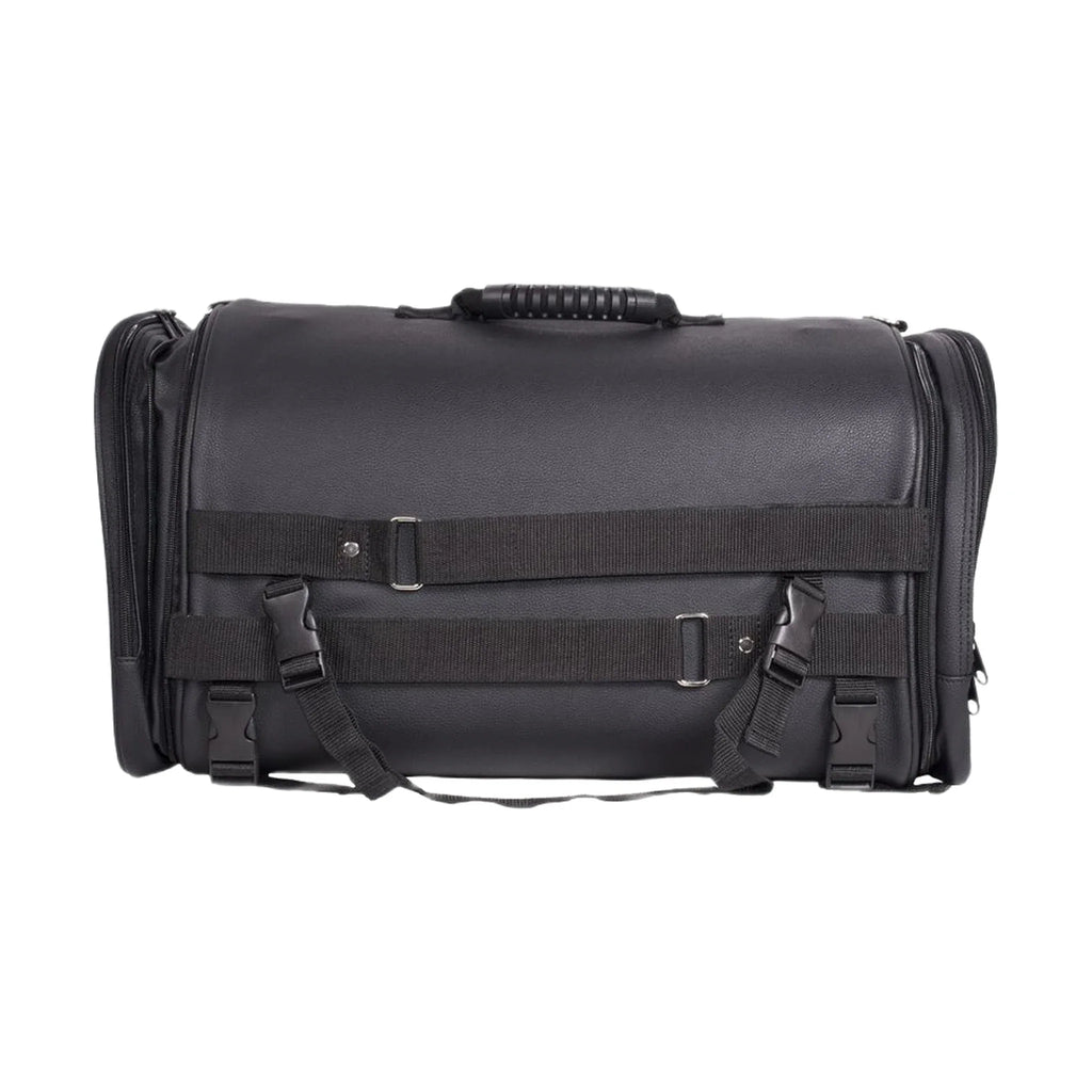 Motorcycle Sissy Bar Bag / Trunk With Skull