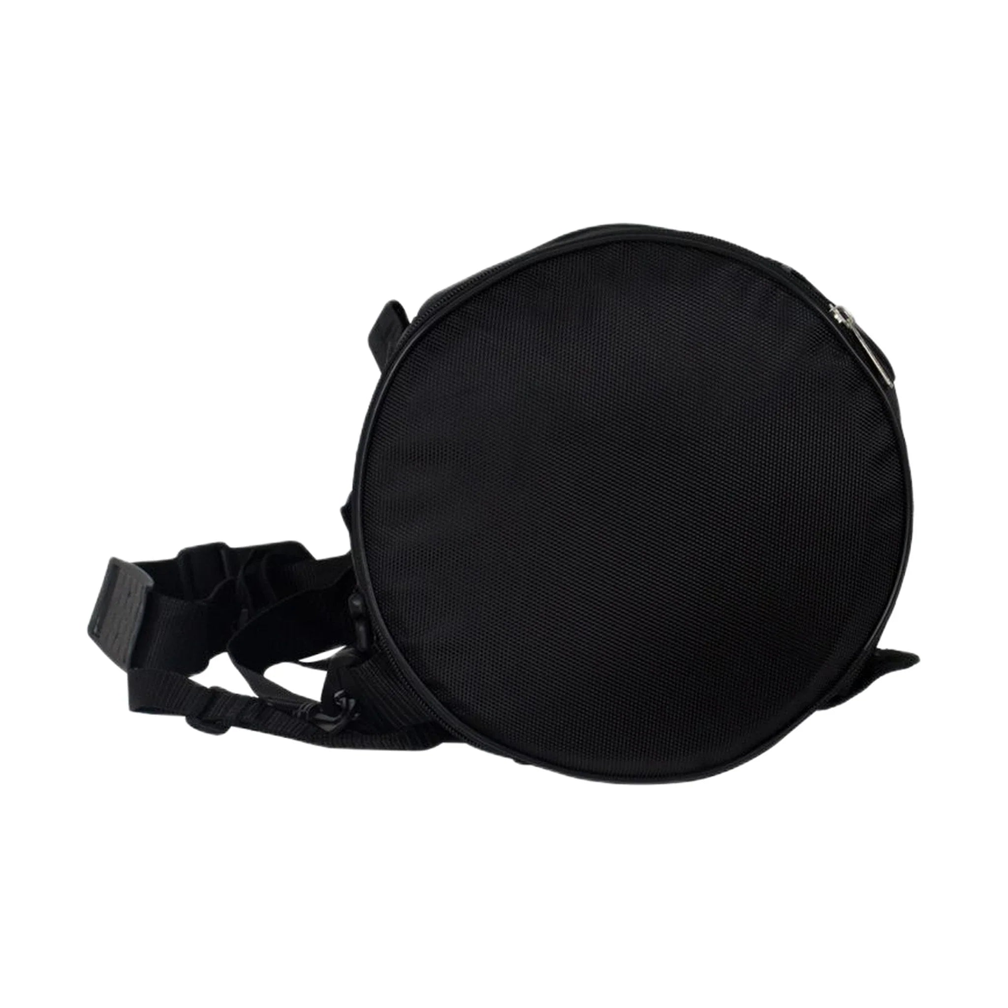 Black Triple Compartment Sissybar Bag