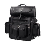 Motorcycle Sissy Bar Bag With Studs