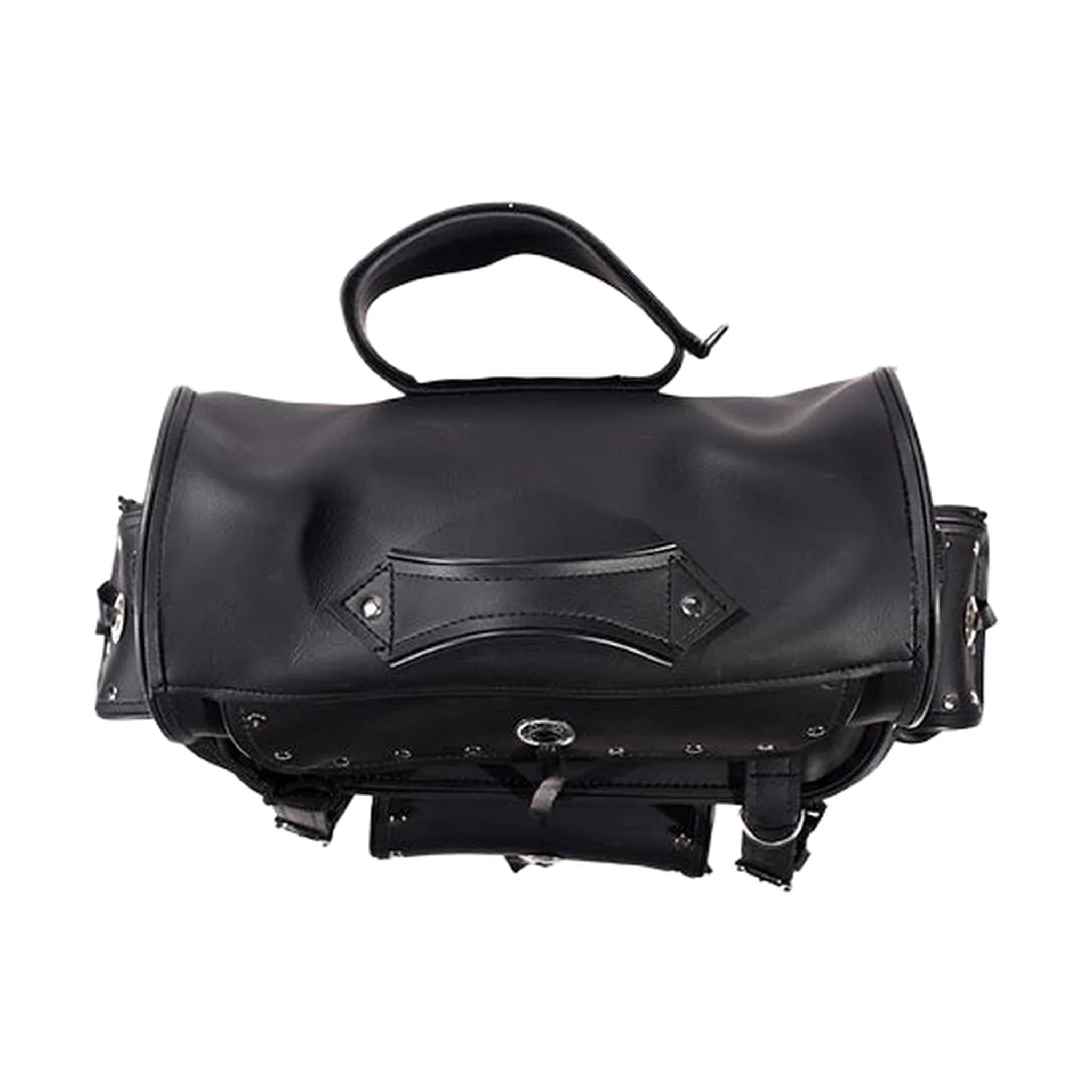 Motorcycle Sissy Bar Bag With Studs