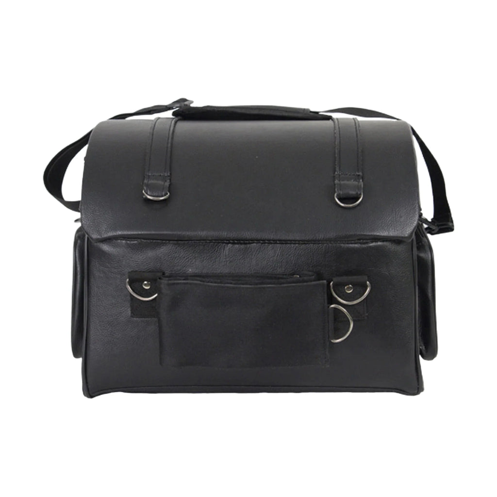 Black PVC Trunk Bag