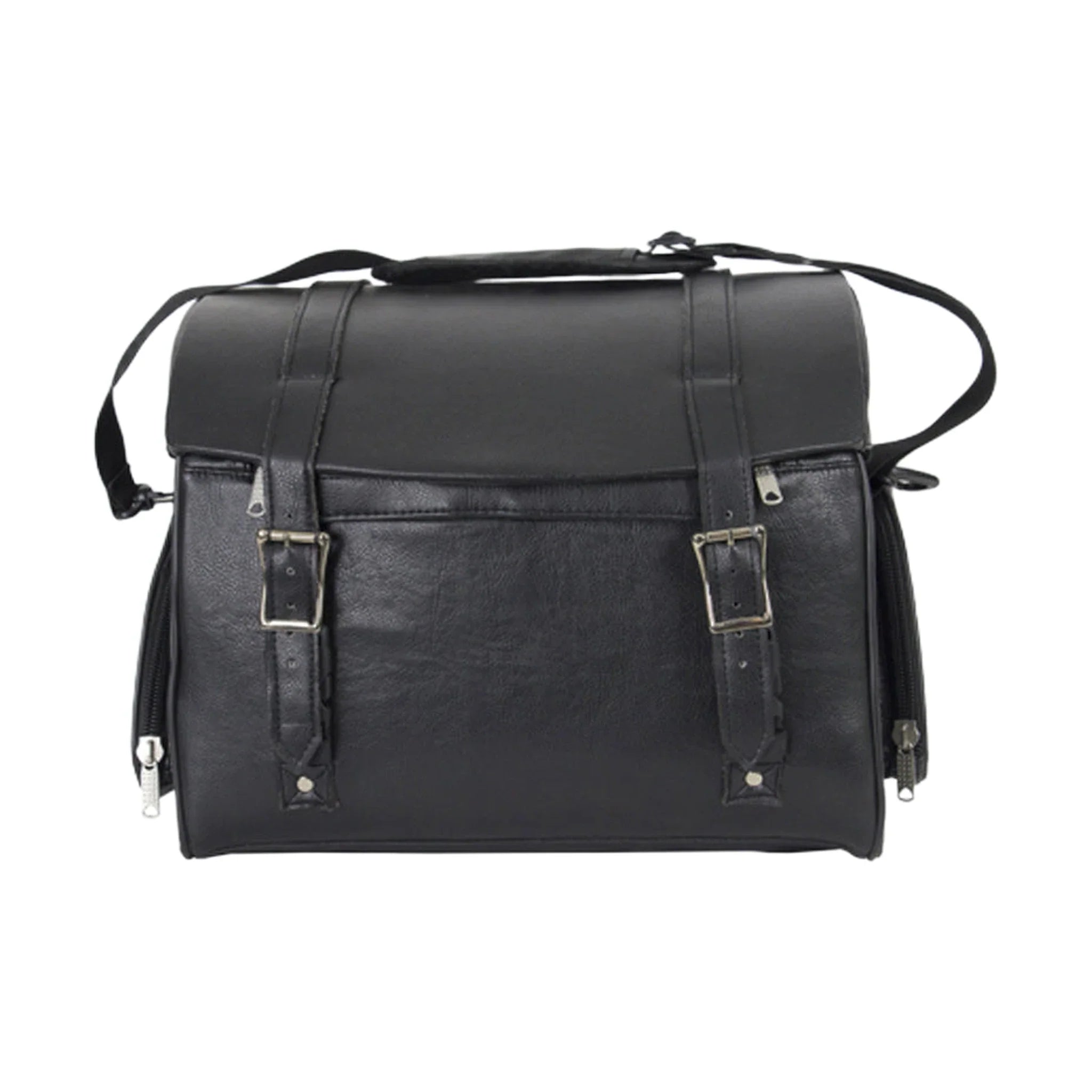 Black PVC Trunk Bag