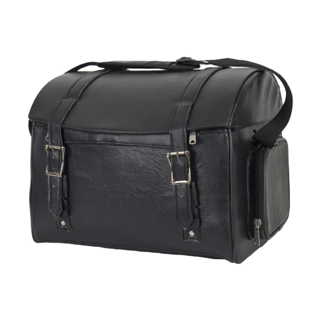 Black PVC Trunk Bag