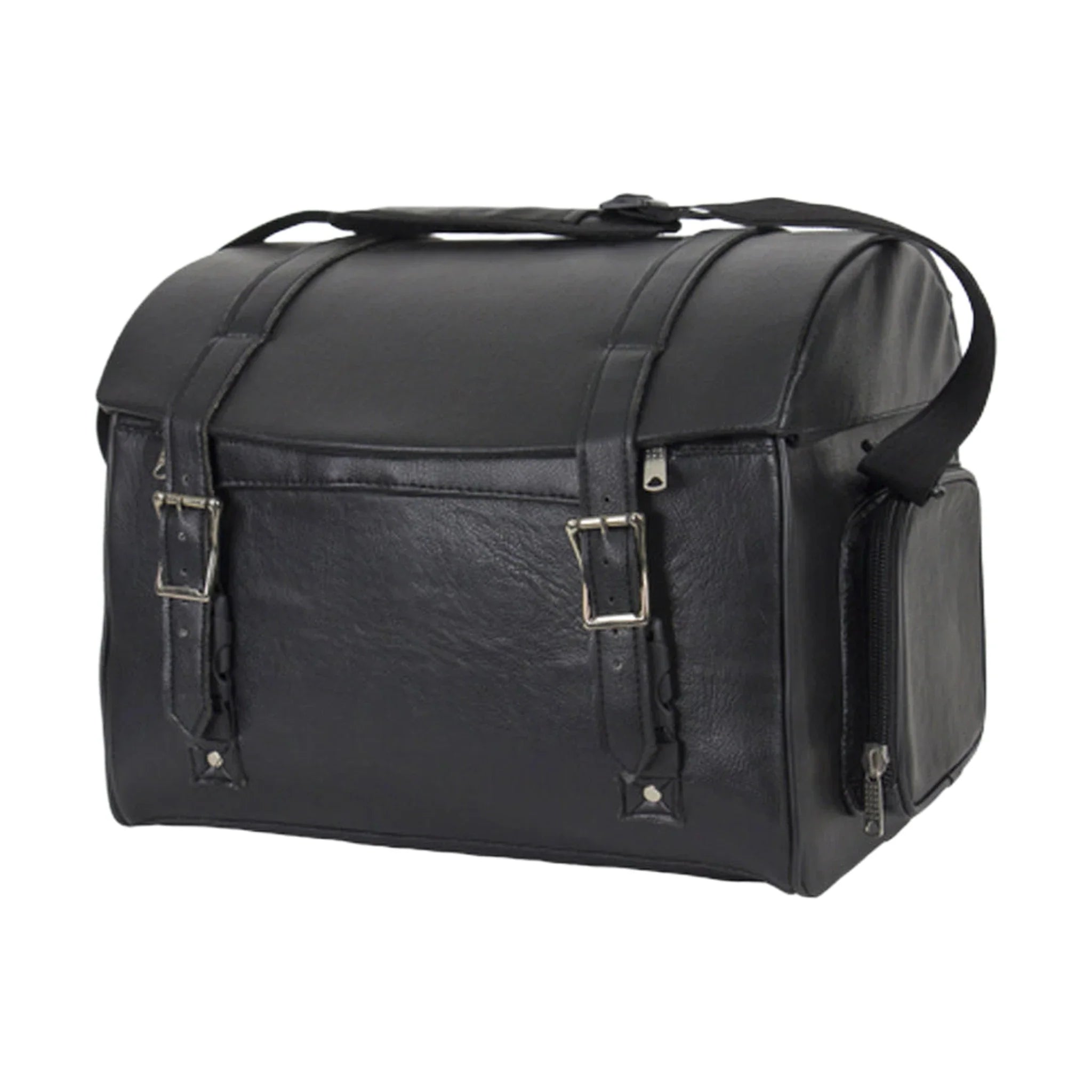 Black PVC Trunk Bag