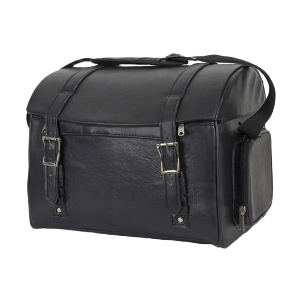 Black PVC Trunk Bag
