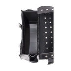 PVC Motorcycle Saddlebag Universal Fitting Waterproof Heavy Duty Studs Lock