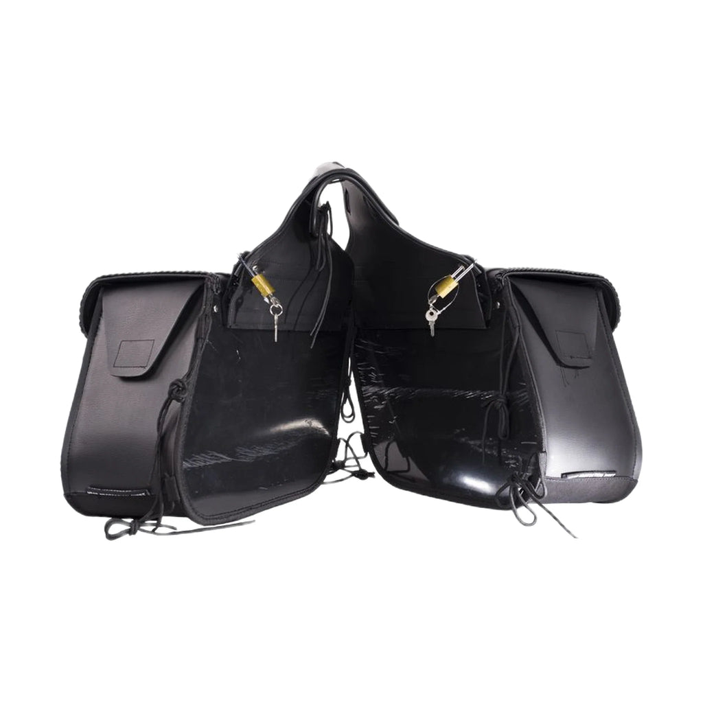 Motorcycle Saddlebag Zipoff Heavy Duty Waterproof Universal Fit With Gun Holster