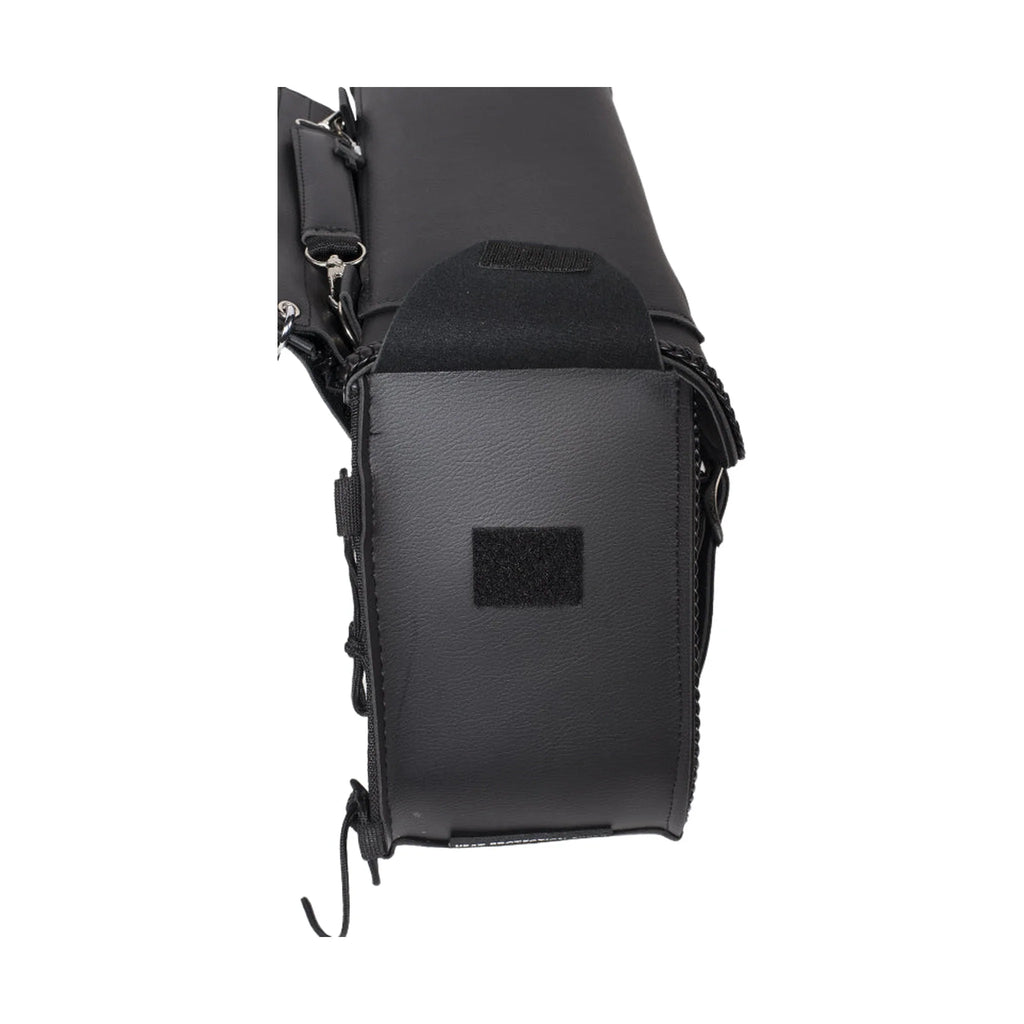 Motorcycle Saddlebag Zipoff Heavy Duty Waterproof Universal Fit With Gun Holster