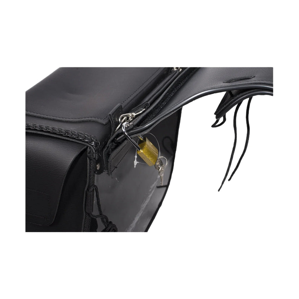 Motorcycle Saddlebag Zipoff Heavy Duty Waterproof Universal Fit With Gun Holster