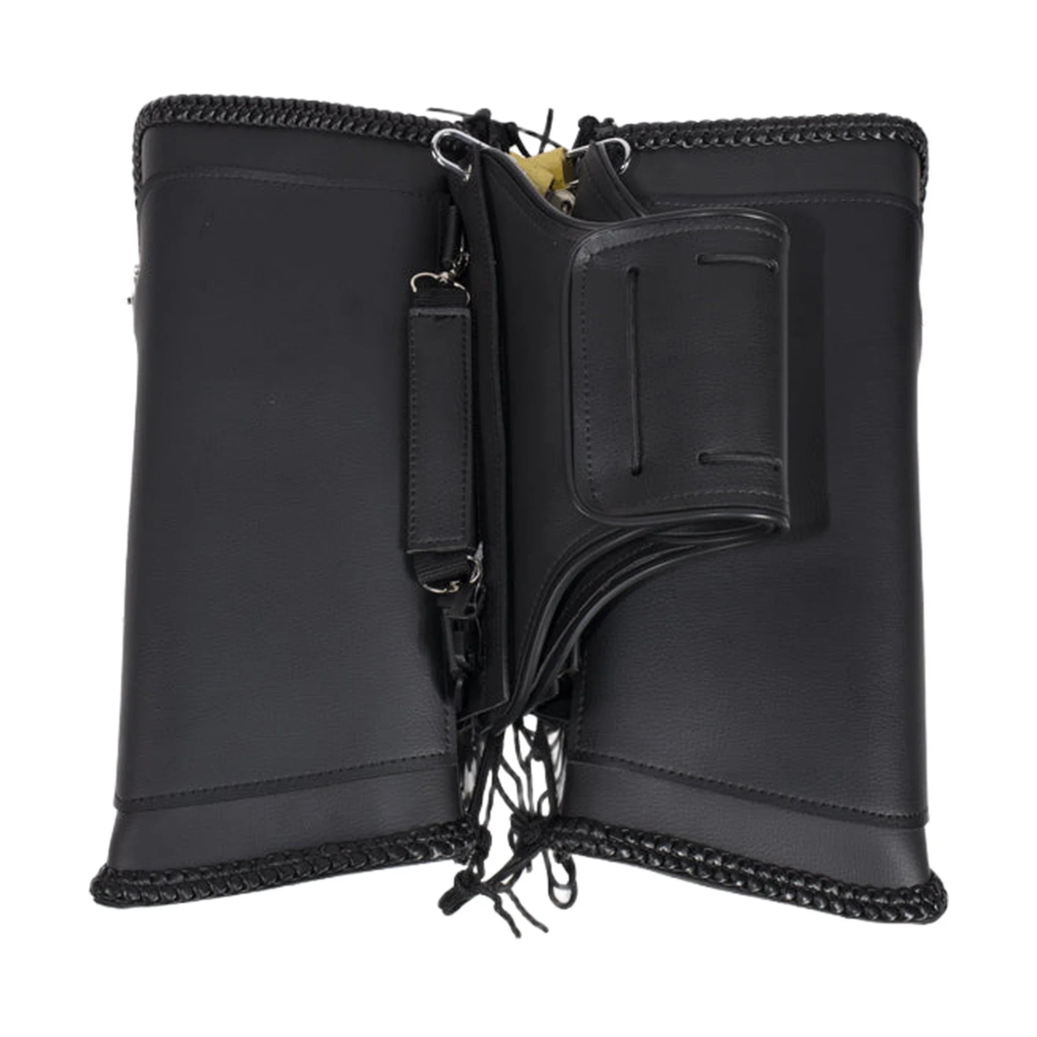 Motorcycle Saddlebag Zipoff Heavy Duty Waterproof Universal Fit With Gun Holster