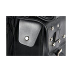 PVC Motorcycle Saddlebag Universal Fit Heavy Duty Waterproof Velcro Cover 11.75x11x4.25