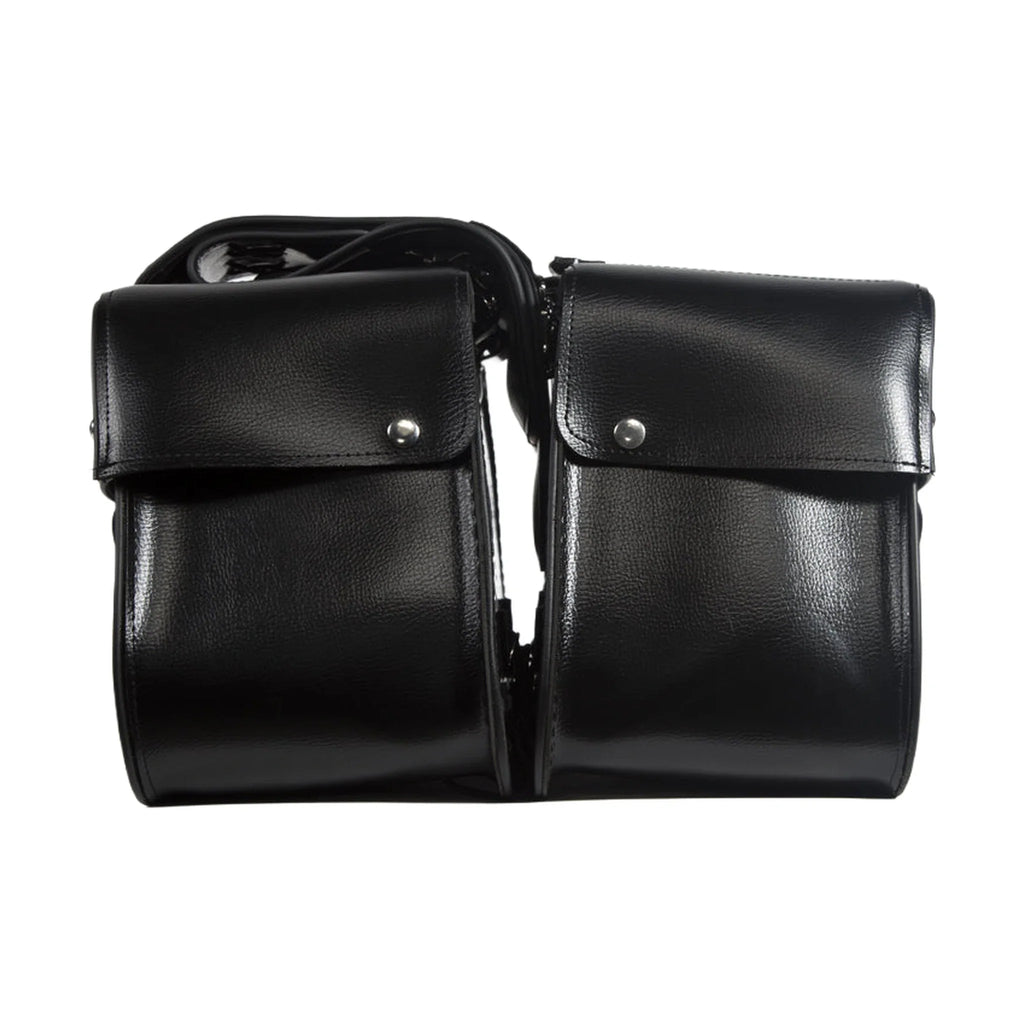 Motorcycle Saddlebags Studded Water Resistant Quick Release Universal Fit