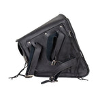 Black PVC Solo Swing Arm Bag - Left Side